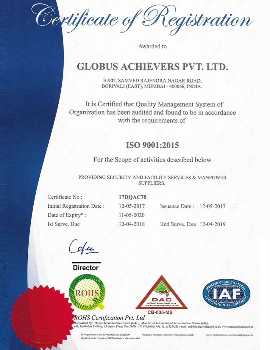 Certificate of Registration